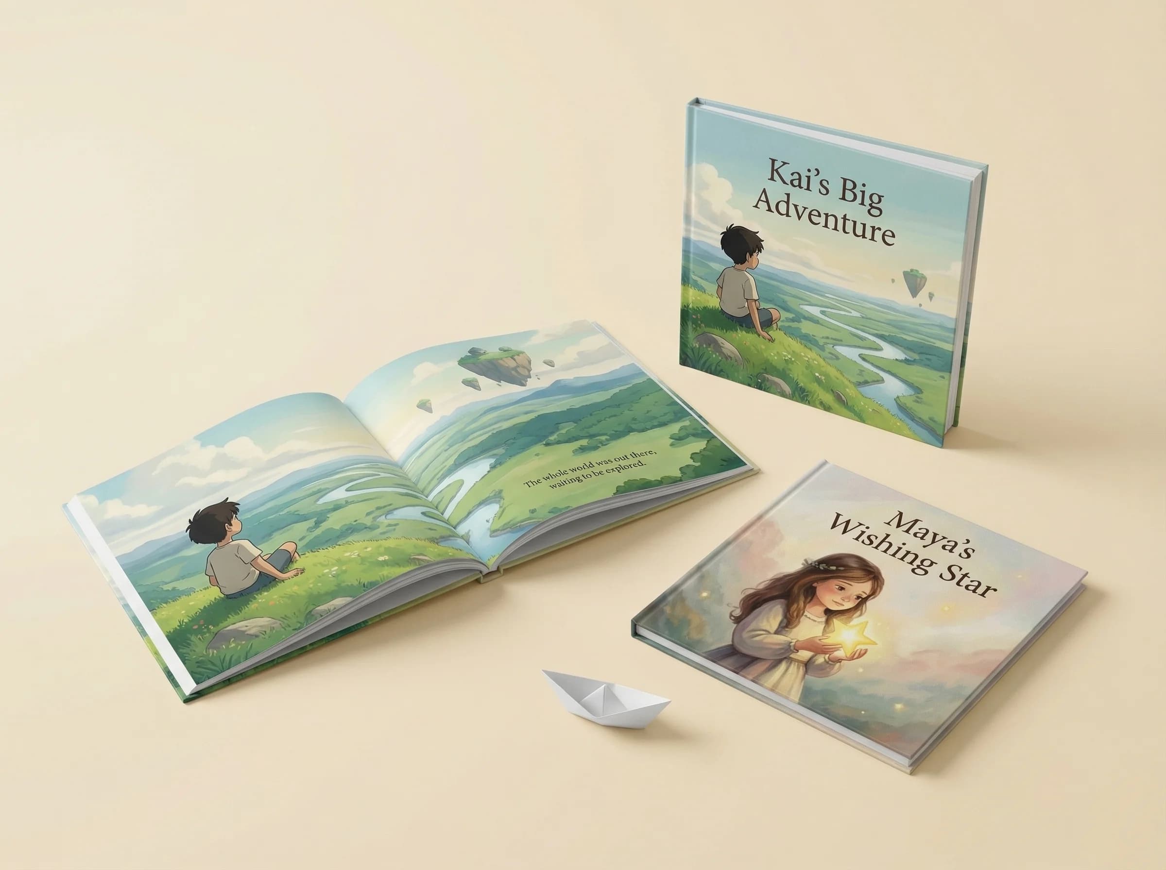 Kai's Big Adventure Ghibli storybook